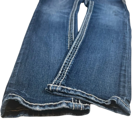 Rock Revival Dania Easy Skinny Jeans – Size 26 – Distressed & Embellished - Picture 4 of 15